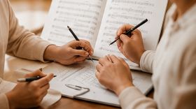Piano lesson image